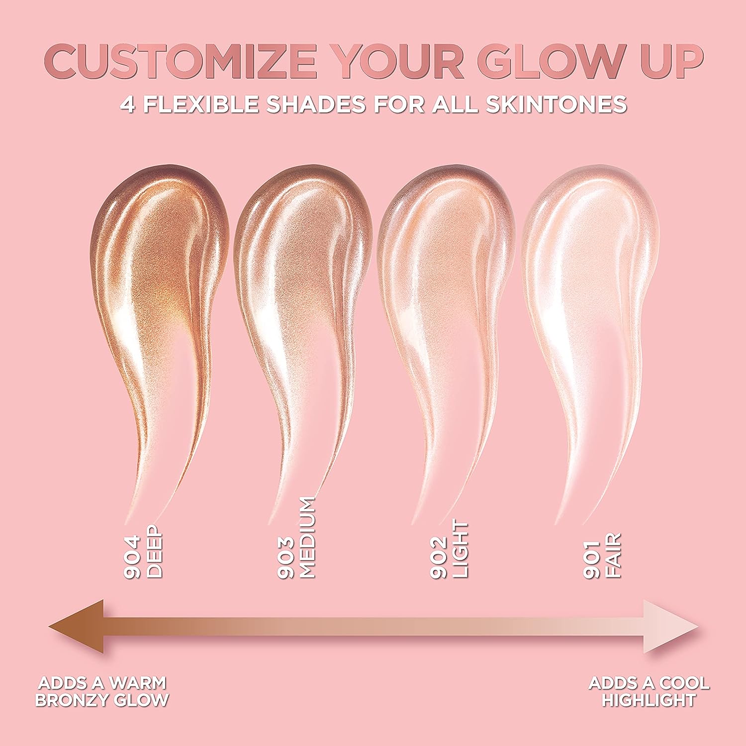 L’Oréal Paris Makeup True Match Lumi Glotion, Natural Glow Enhancer, Illuminator Highlighter Skin Tint, for an All Day Radiant Glow, Deep, 1.35 Ounces