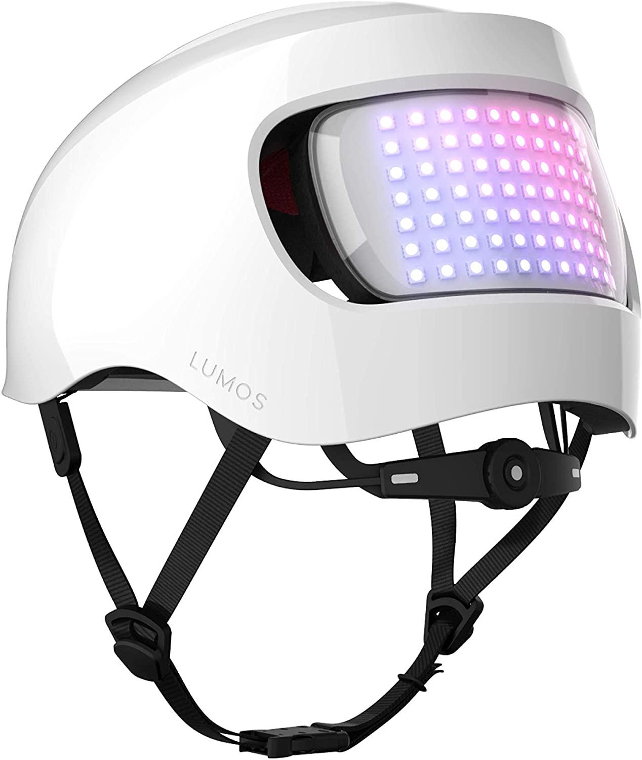 Lumos Matrix Smart Helmet | Urban | Skateboard, Scooter, Bike Accessories | Adult: Men, Women | Front and Rear LED Lights | Turn Signals | Brake Lights | Bluetooth Connected