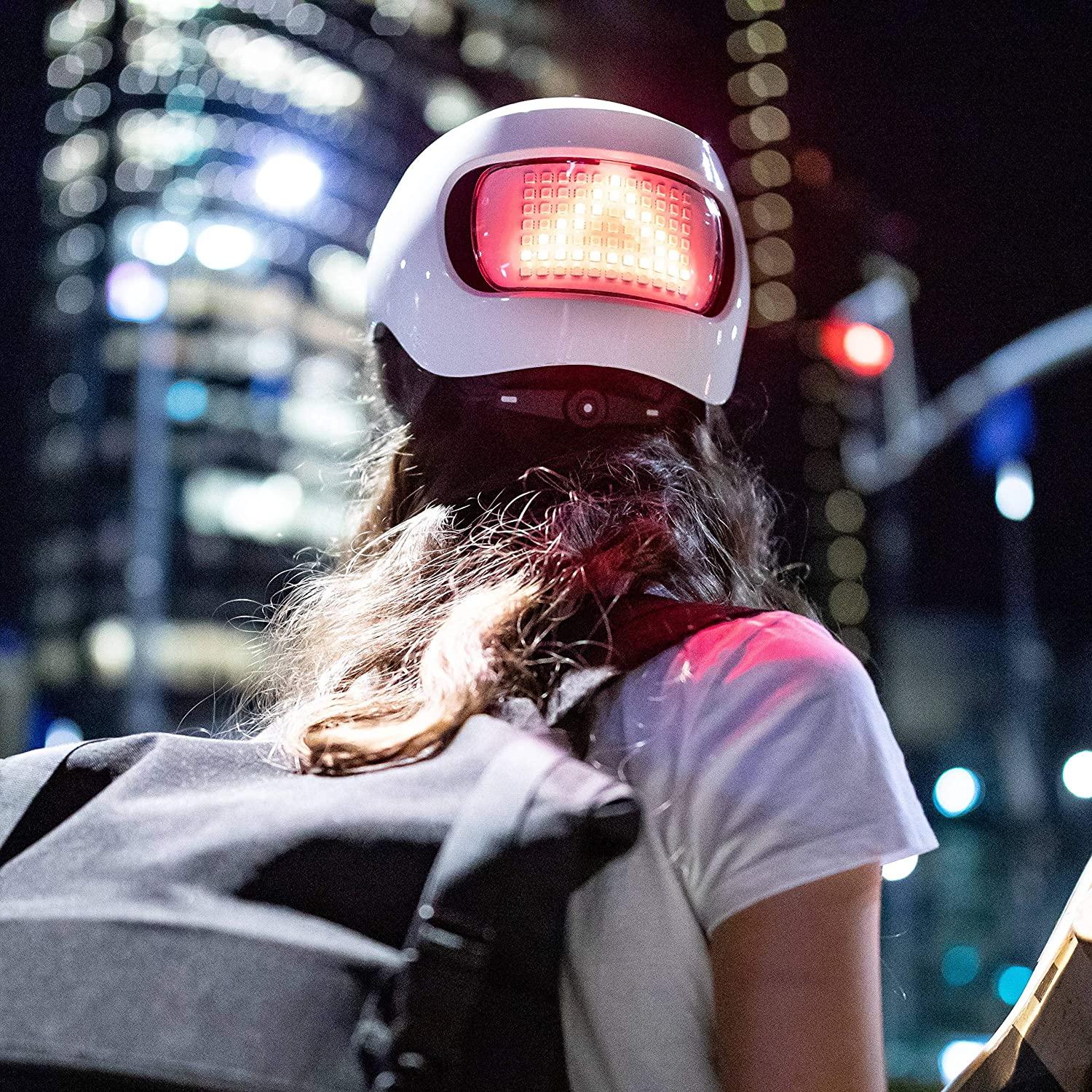 Lumos Matrix Smart Helmet | Urban | Skateboard, Scooter, Bike Accessories | Adult: Men, Women | Front and Rear LED Lights | Turn Signals | Brake Lights | Bluetooth Connected