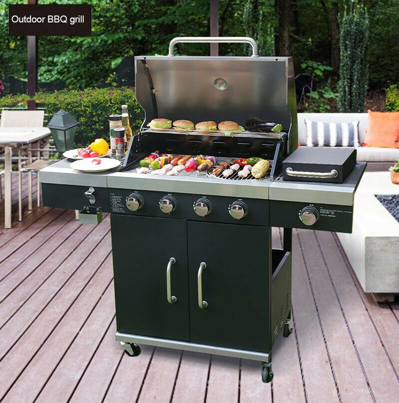Brand Multifunctional Courtyard Outdoor BBQ Oven Gas BBQ Grill 27.5"x16.5"