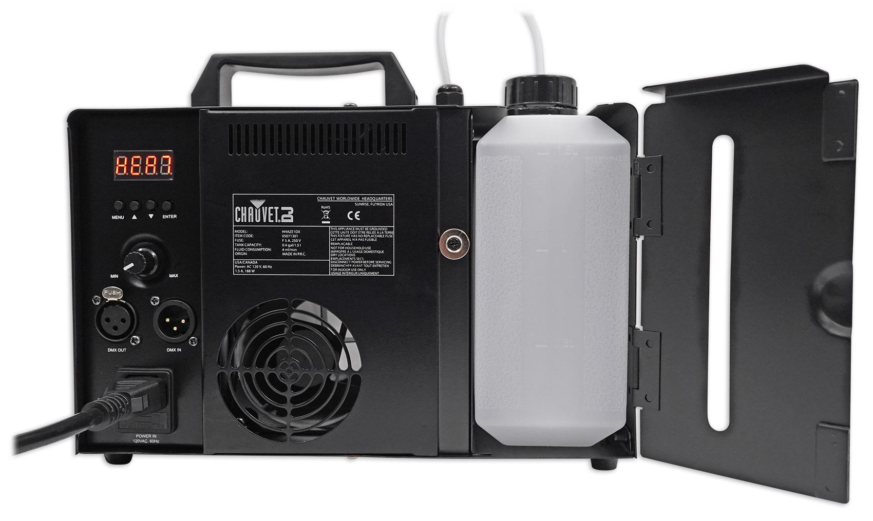 Chauvet DJ Hurricane Haze 1DX Water Base Haze Machine Hazer+Waterproof Carry Bag