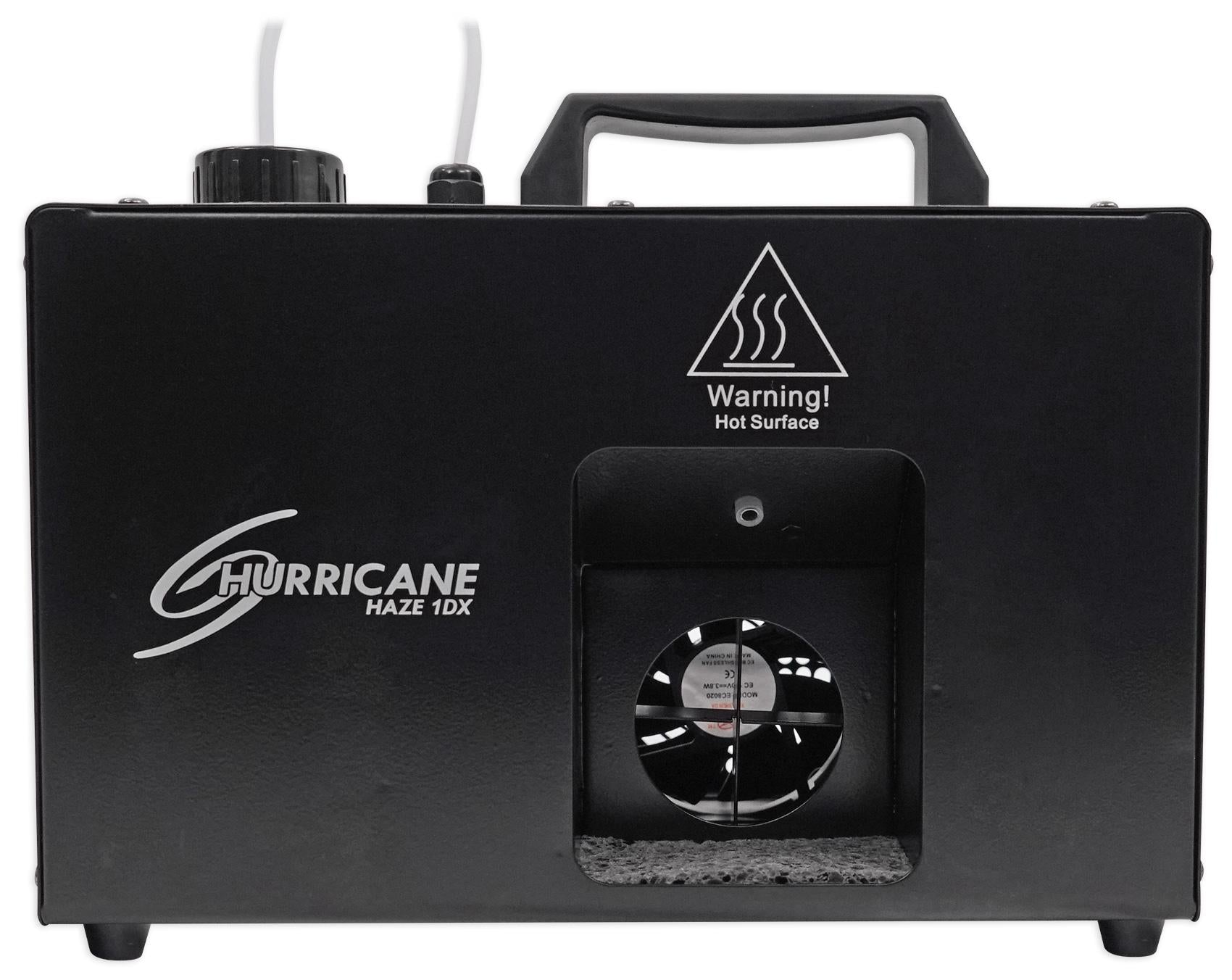 Chauvet DJ Hurricane Haze 1DX Water Based Haze Machine Hazer+(2) Gallons Fluid