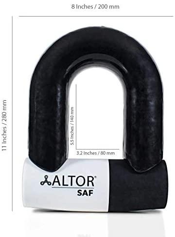Altor SAF Lock - Angle Grinder Proof Bicycle U-Lock