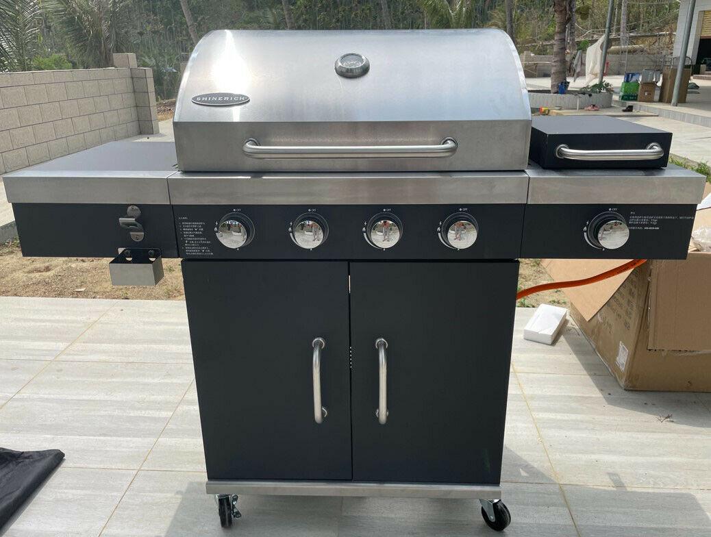 27.5" x 16.5" LPG BBQ Grill Barbecue Oven CooGrid Outdoor Courtyard Party
