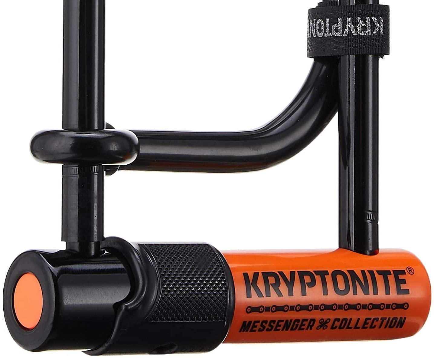 Kryptonite Messenger Mini+ Plus Wheel Extender Heavy Duty Bicycle U Lock Bike Lock