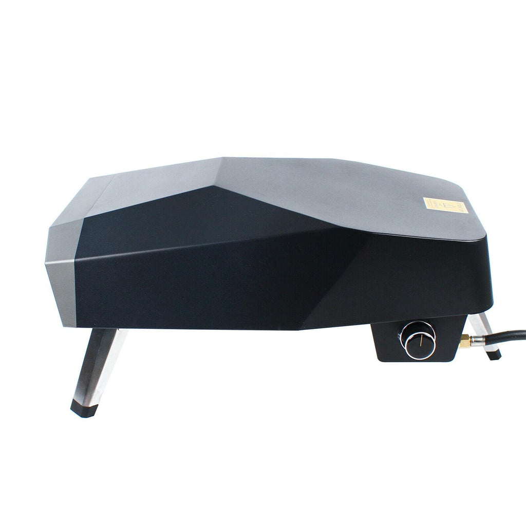 12" Portable Pizza Oven Grill Gas Powered Outdoor Pizza Oven with Pizza Shovel