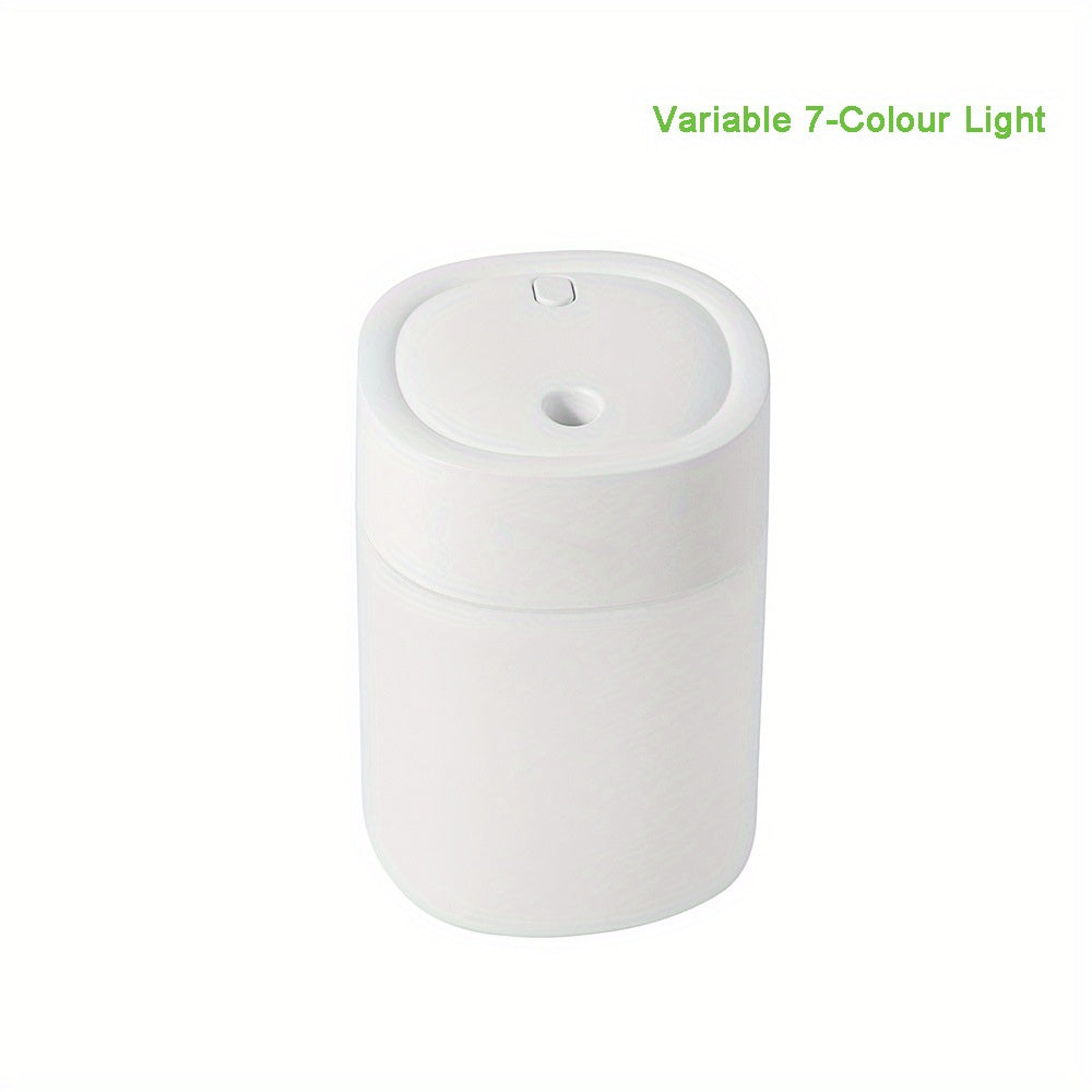 Portable Humidifiers 10.14oz,USB Desktop Humidifier, Cool Mist Quiet Aroma Diffuser, For Car, Office, Bedroom, Auto Shut Off, 2 Mist Modes Christmas Gift
