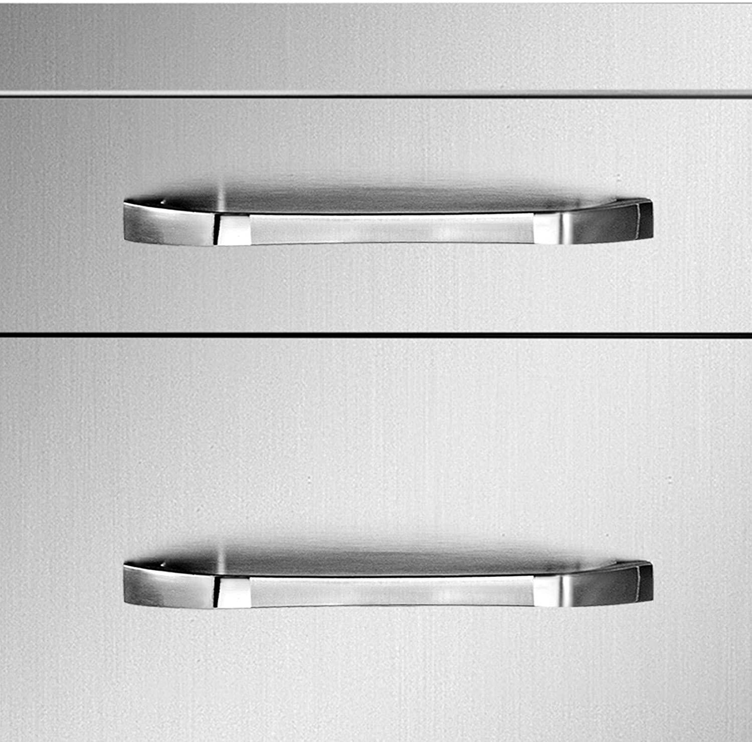 Mophorn 14X20.3 Inch Outdoor Kitchen Drawers  Steel, Flush Mount Triple