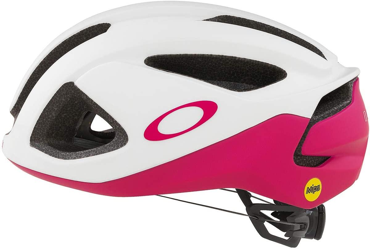 Oakley ARO3 MTB Cycling Helmet - White/Rubine Red/Large