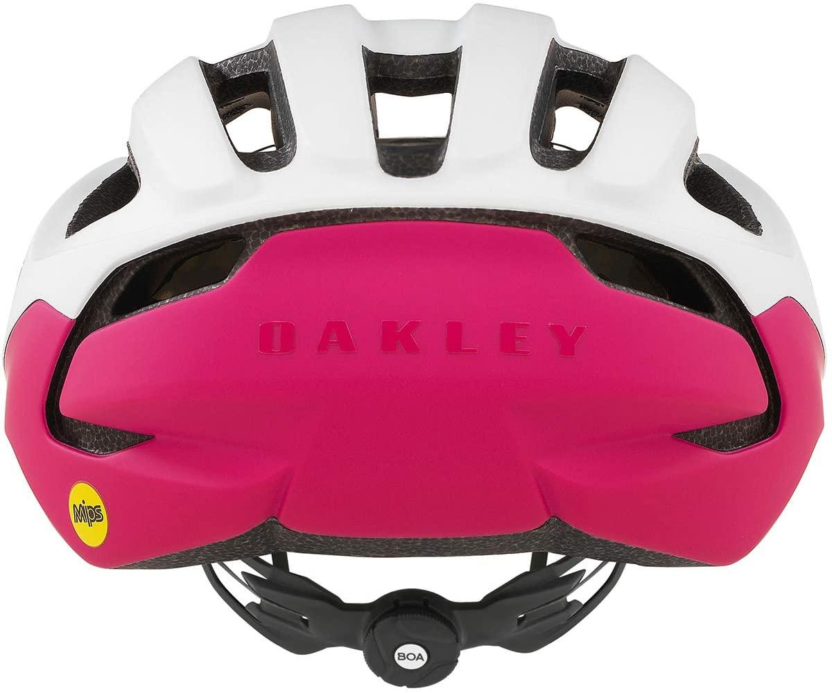Oakley ARO3 MTB Cycling Helmet - White/Rubine Red/Medium