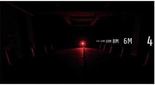 Moon Light Nebula Rear Light Red LED Light Water Resistant Lights & Reflector Cycling Accessory