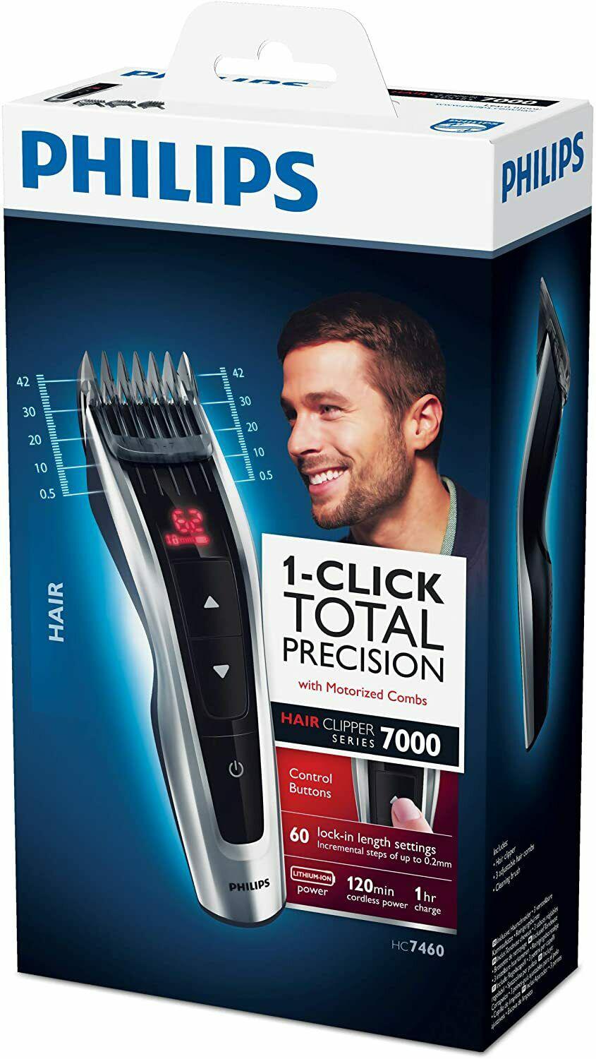 Philips HC7460/15 Trimmer With Blades Of Stainless Steel 3 Combs