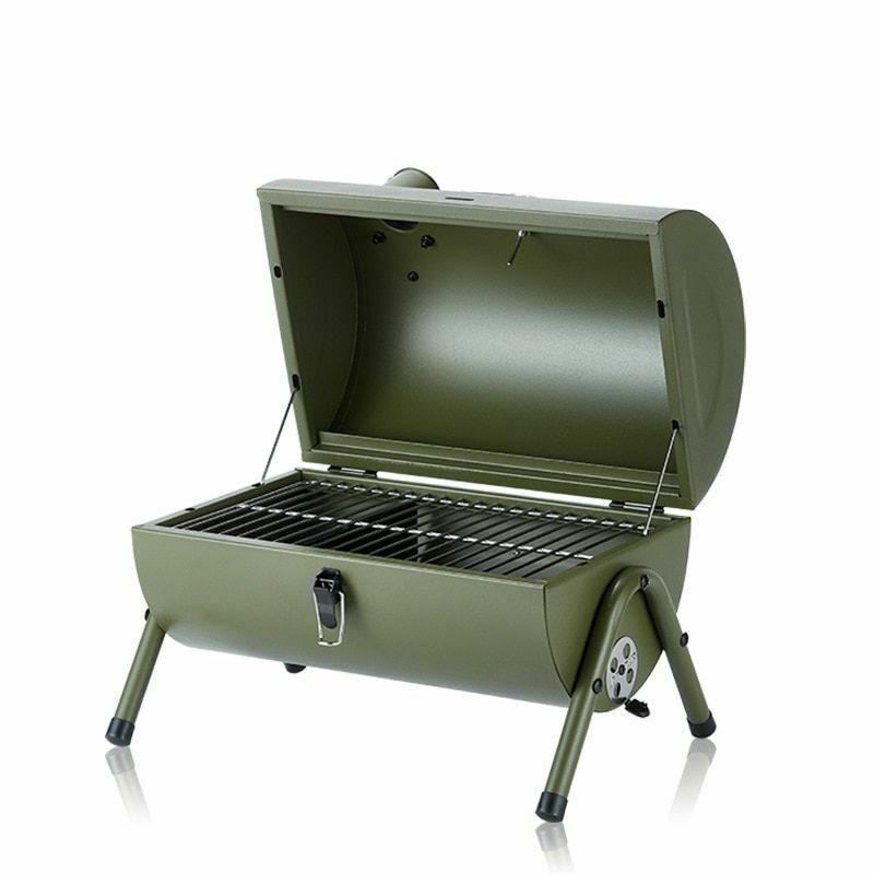 Portable Outdoor Bbq Grill Patio Camping Picnic Barbecue Stove Suitable For 3-5