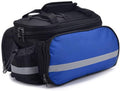 DALIZHAI777 Bike Bag MTB Bicycle Rear Seat Bag Durable Large Capacity Bike Trunk Bag Luggage Pannier Back Seat Double Side Cycling 10-27L Bycicle Travel Bag Bicycle Accessories (Color : Blue)