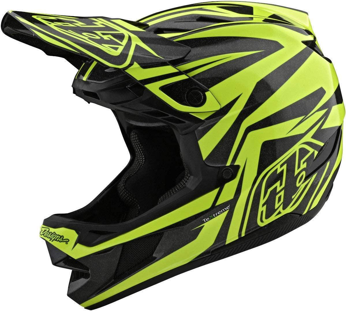 Troy Lee Designs D4 Carbon Slash Adult Off-Road BMX Cycling Helmet