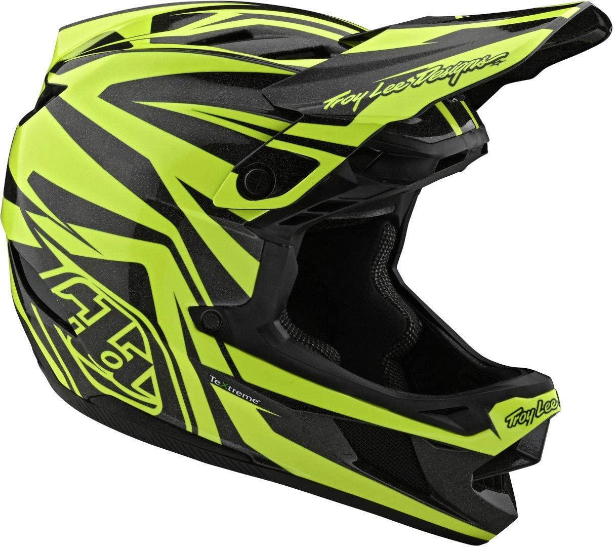 Troy Lee Designs D4 Carbon Slash Adult Off-Road BMX Cycling Helmet