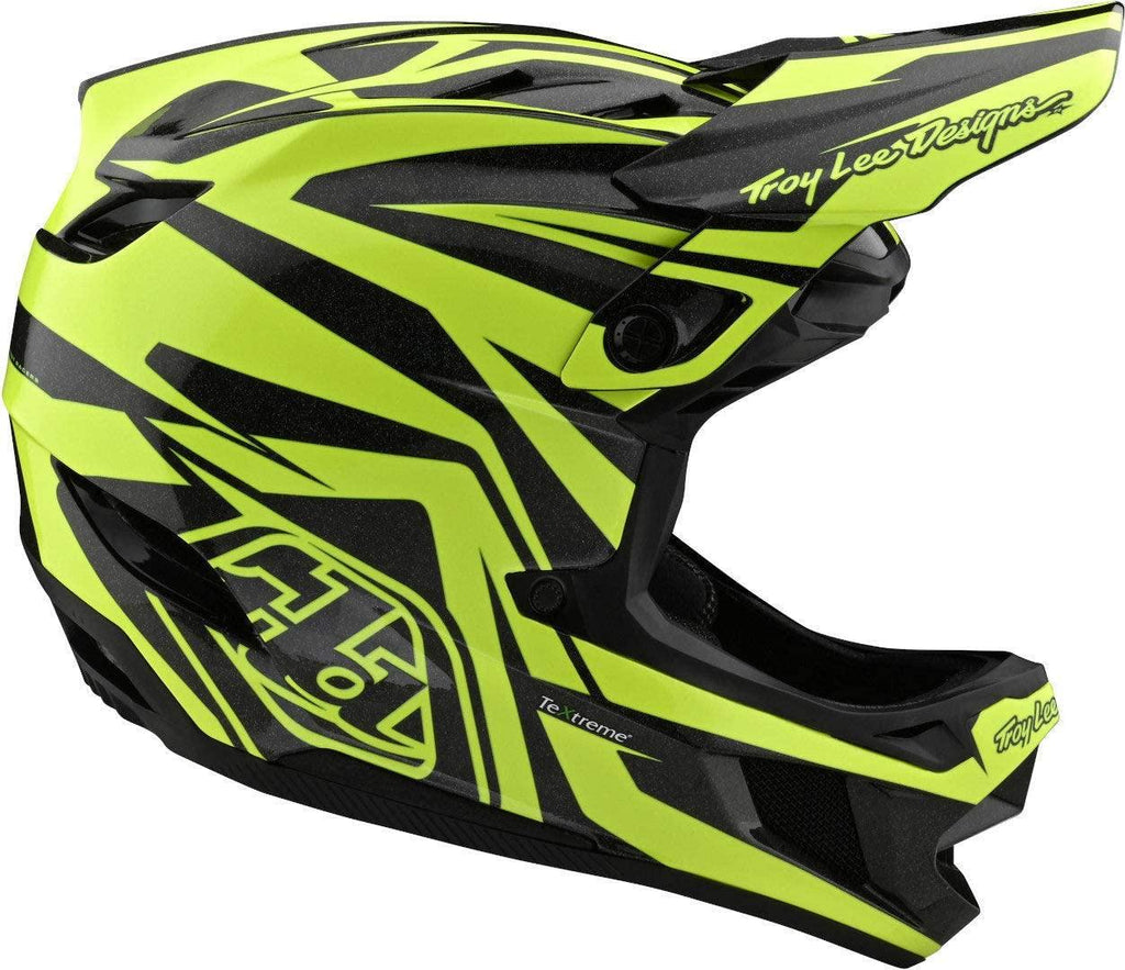Troy Lee Designs D4 Carbon Slash Adult Off-Road BMX Cycling Helmet