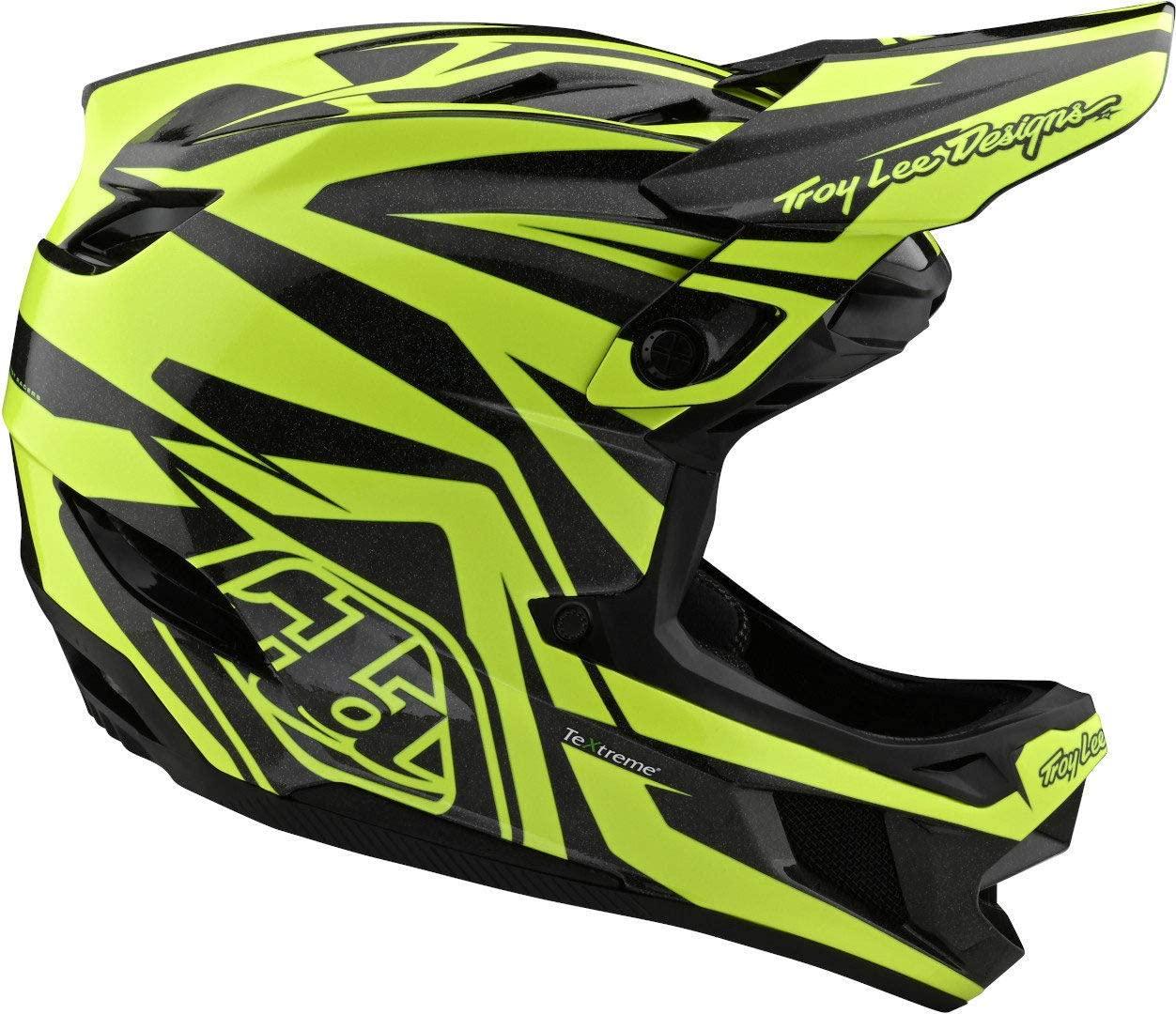Troy Lee Designs D4 Carbon Slash Adult Off-Road BMX Cycling Helmet