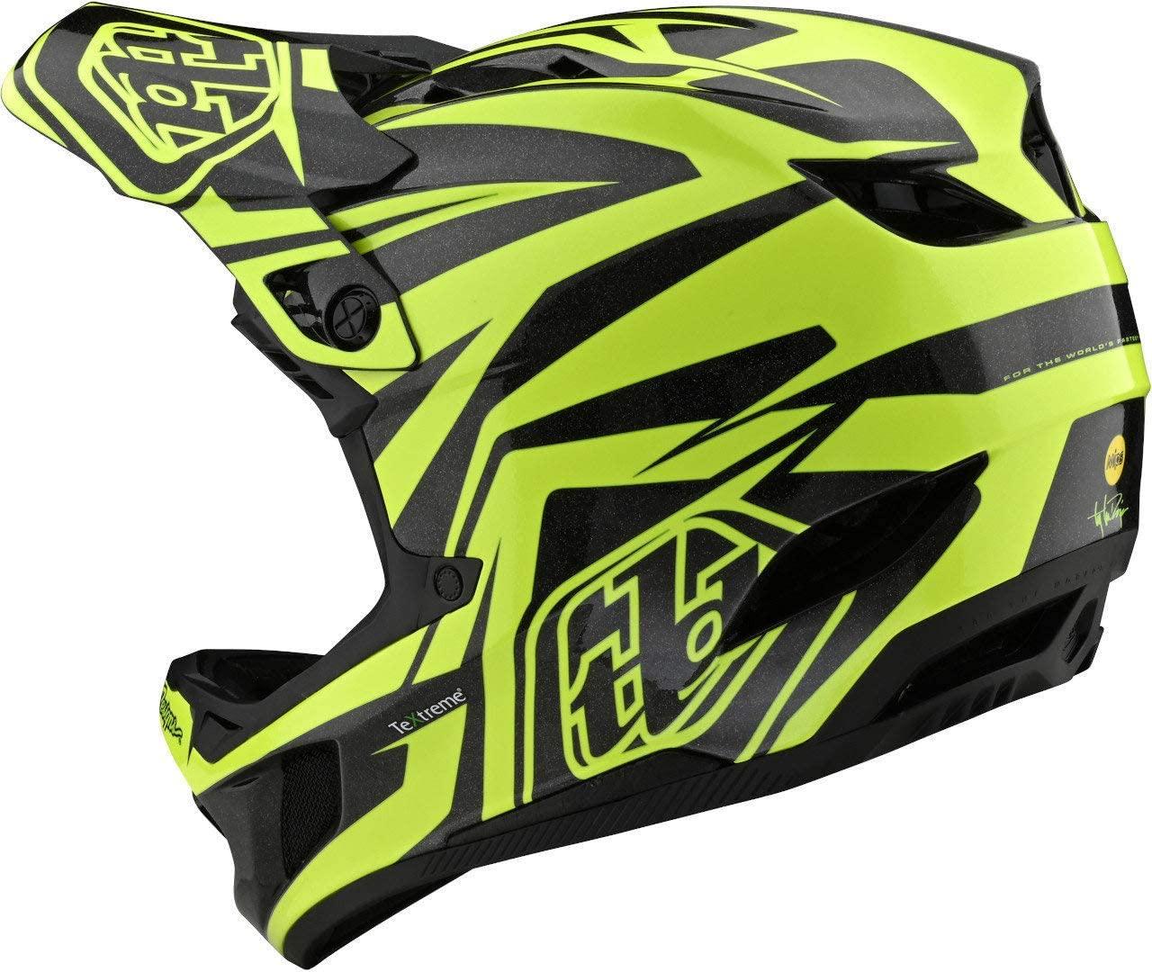 Troy Lee Designs D4 Carbon Slash Adult Off-Road BMX Cycling Helmet
