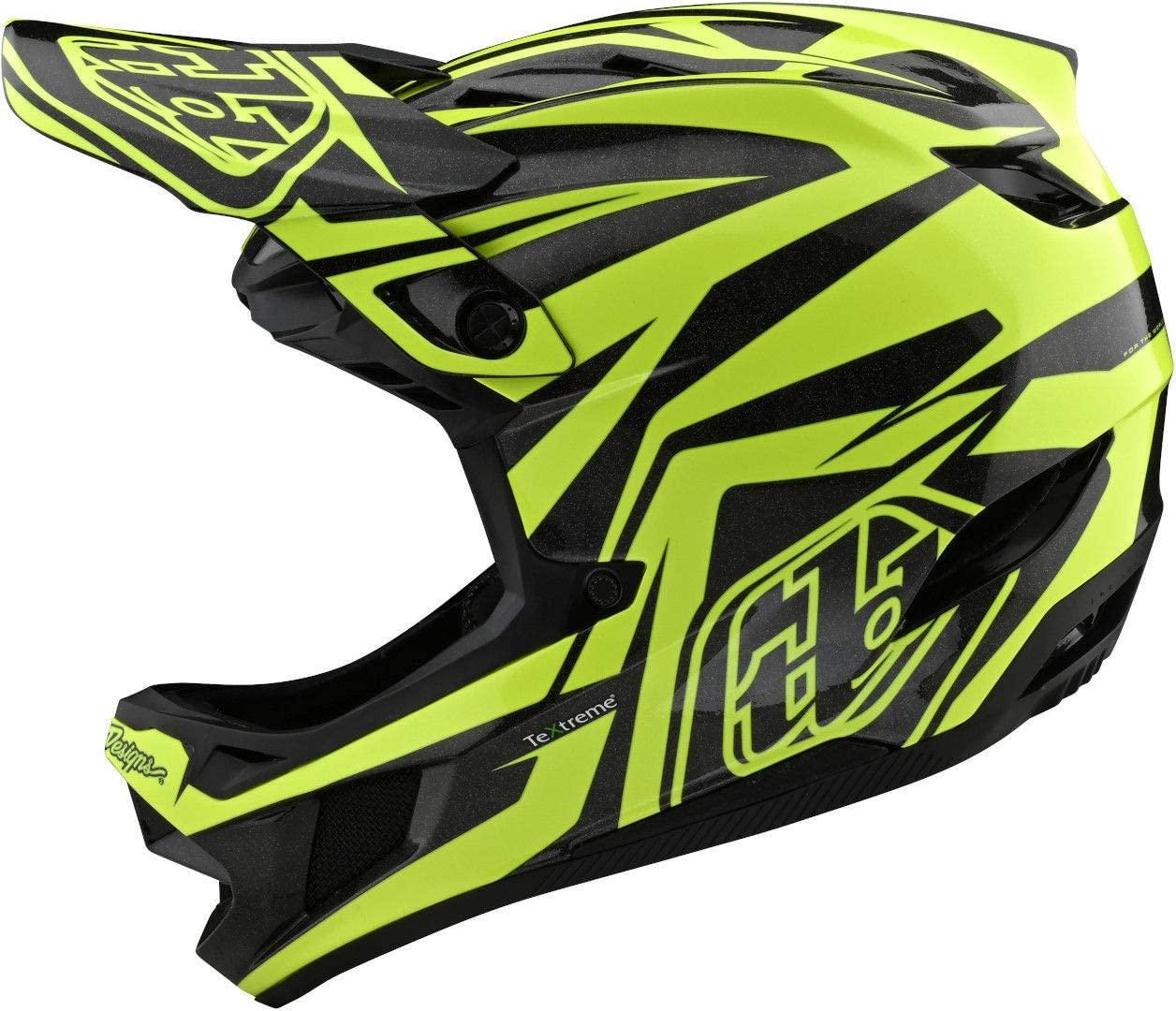 Troy Lee Designs D4 Carbon Slash Adult Off-Road BMX Cycling Helmet