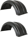 Buyers Products (2) 8590196-x2 Polymer Fenders (mounting Brackets Sold Separately). Fits Trucks with 18" to 19.5" Dual Rear Wheels.