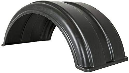 Buyers Products (2) 8590196-x2 Polymer Fenders (mounting Brackets Sold Separately). Fits Trucks with 18" to 19.5" Dual Rear Wheels.