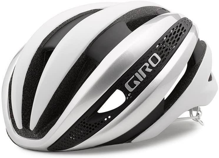 Giro Synthe MIPS Road Cycling Helmet White/Silver Large (59-63 cm)