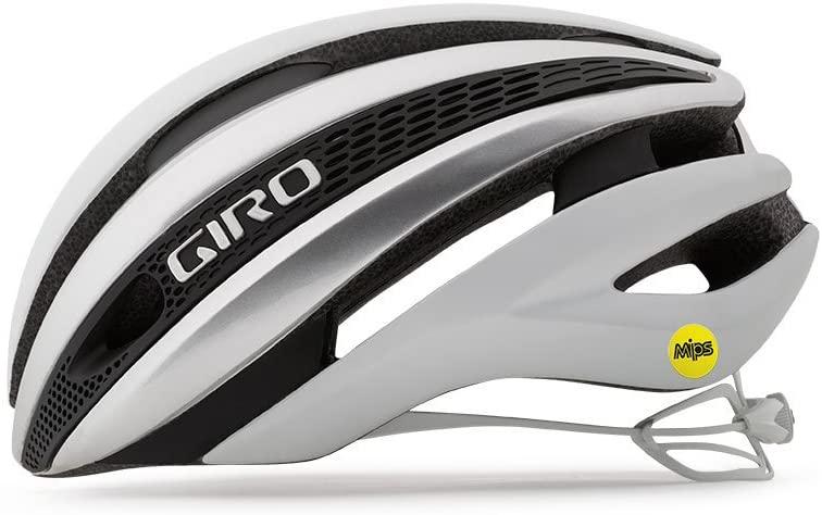 Giro Synthe MIPS Road Cycling Helmet White/Silver Large (59-63 cm)