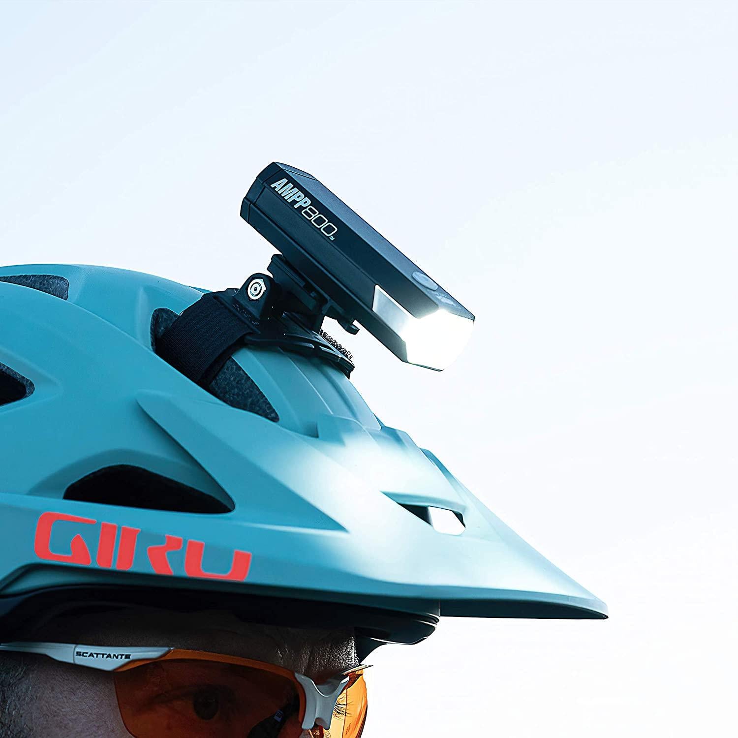 CATEYE - AMPP1100 and AMPP800 with Helmet Mount, 1900 Lumen Light Set