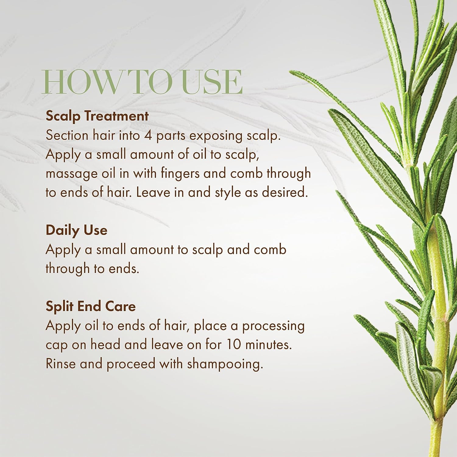 Mielle Organics Rosemary Mint Scalp &amp; Hair Strengthening Oil With Biotin &amp; Essential Oils, Nourishing Treatment for Split Ends and Dry Scalp for All Hair Types, 2-Fluid Ounces