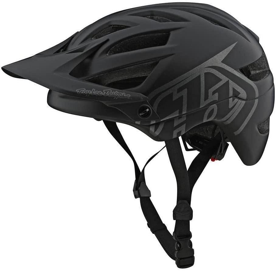 Troy Lee Designs A1 Bike Helmet W/MIPS Mounain Bike, MTB, Downhill, Gravel, BMX, Trail. Classic Black - X-Large/XX-Large