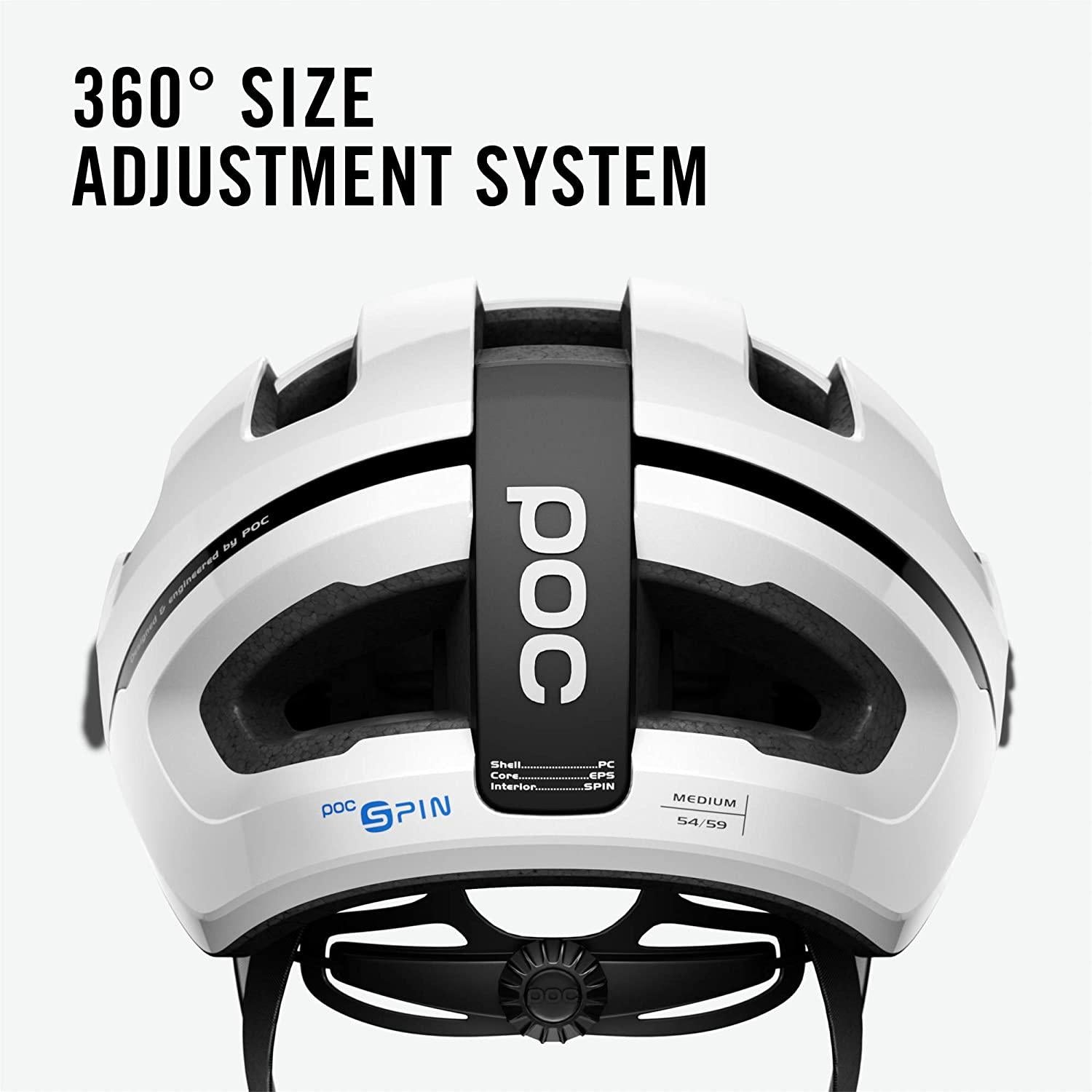 POC, Omne Air Spin Bike Helmet for Commuters and Road Cycling, Lightweight, Breathable and Adjustable