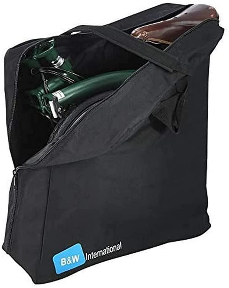 B&W Folding Bike Bag (Soft) for Brompton,Black,DG-FOIU-UUC6-TR
