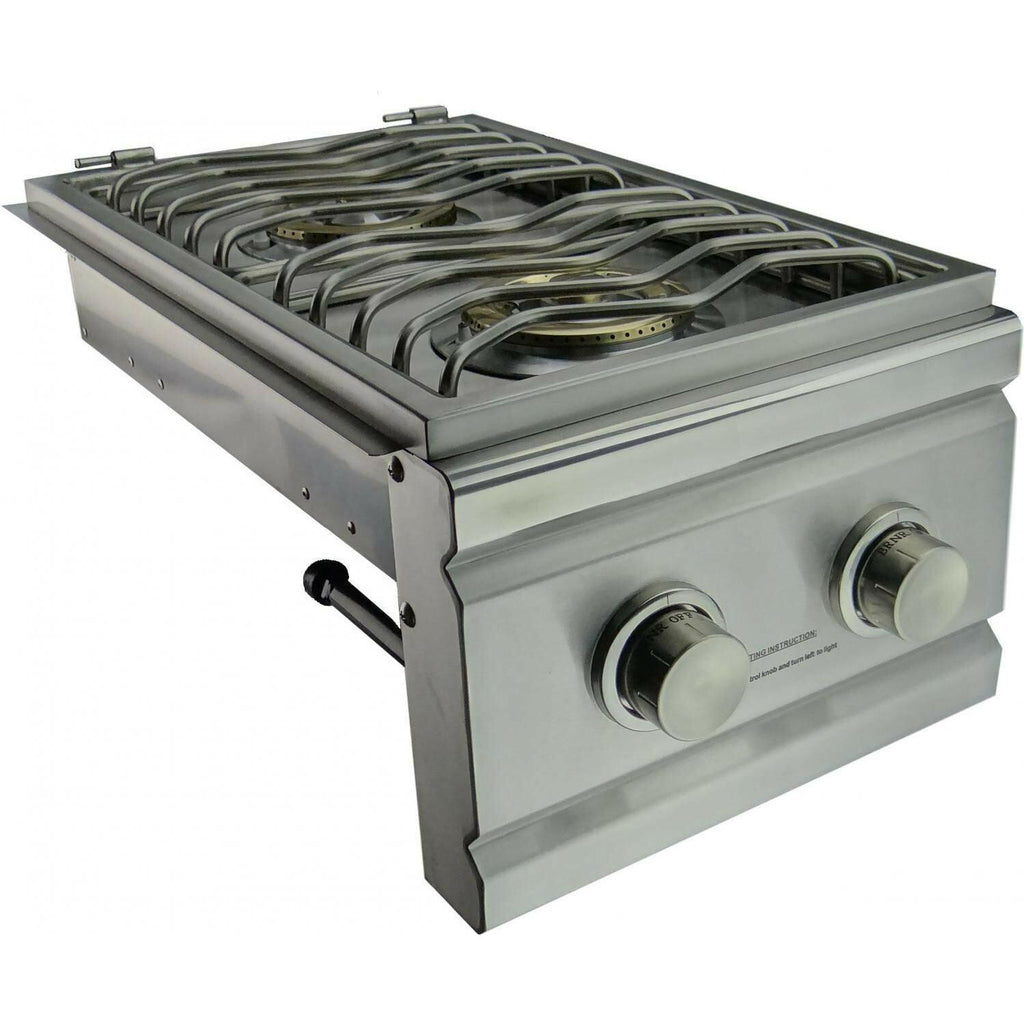-In Double Side Burner - Propane