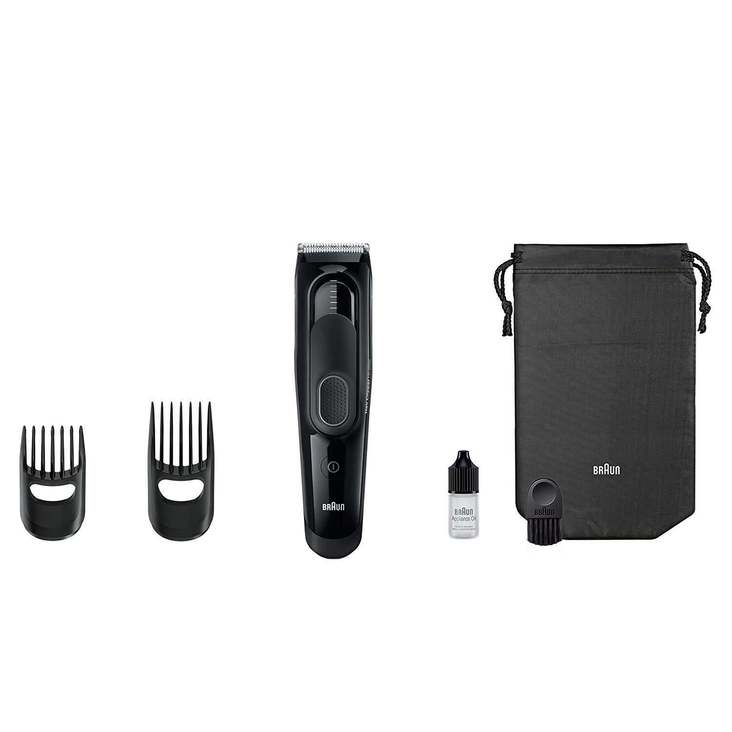 Braun HC 5050 Machine Cut Hair Professional Powerful Tech Dualbattery
