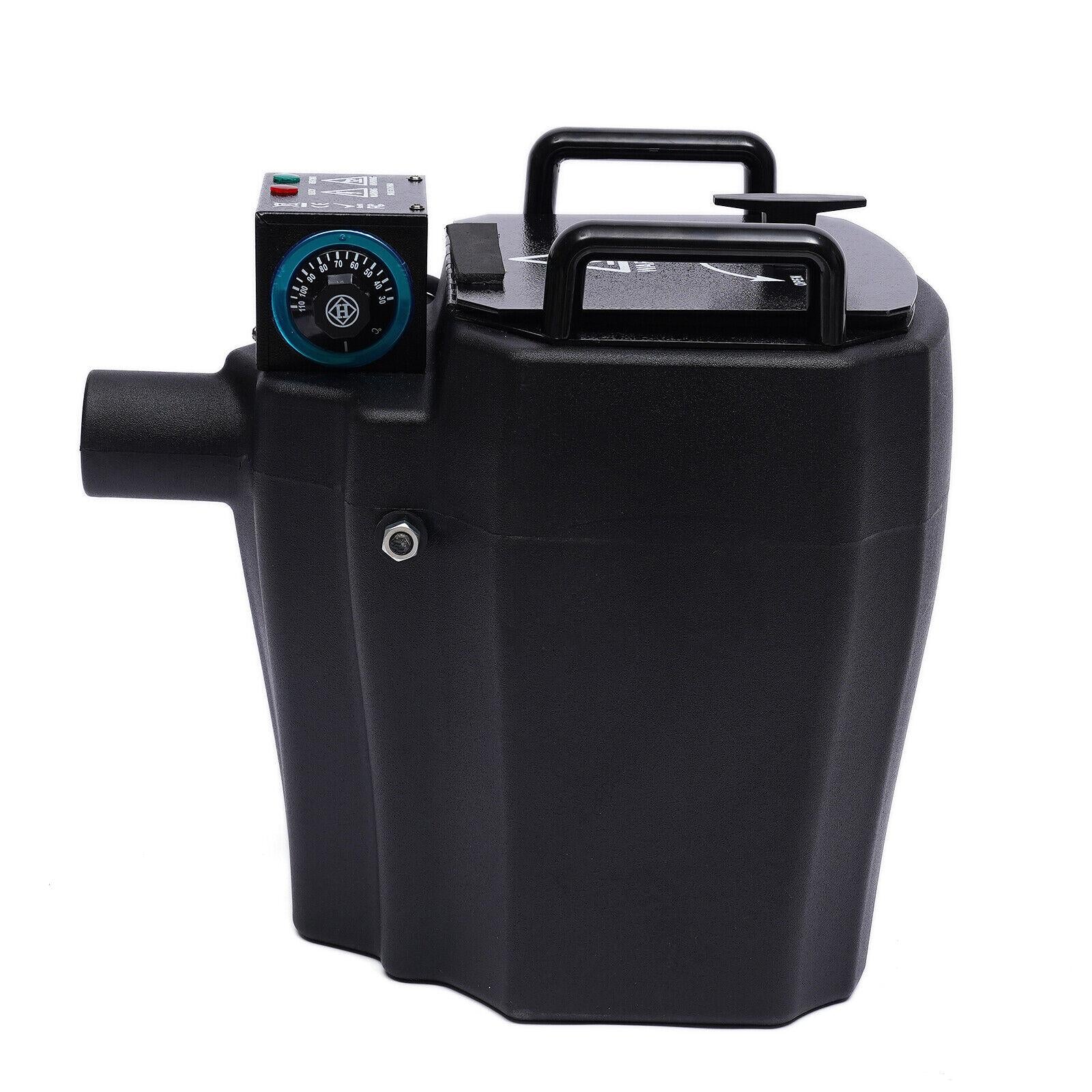 Anqidi 3500W DJ StaEffect Dry Ice Machine Manual Black Plastic Low Smoke Machine for Wedding Party