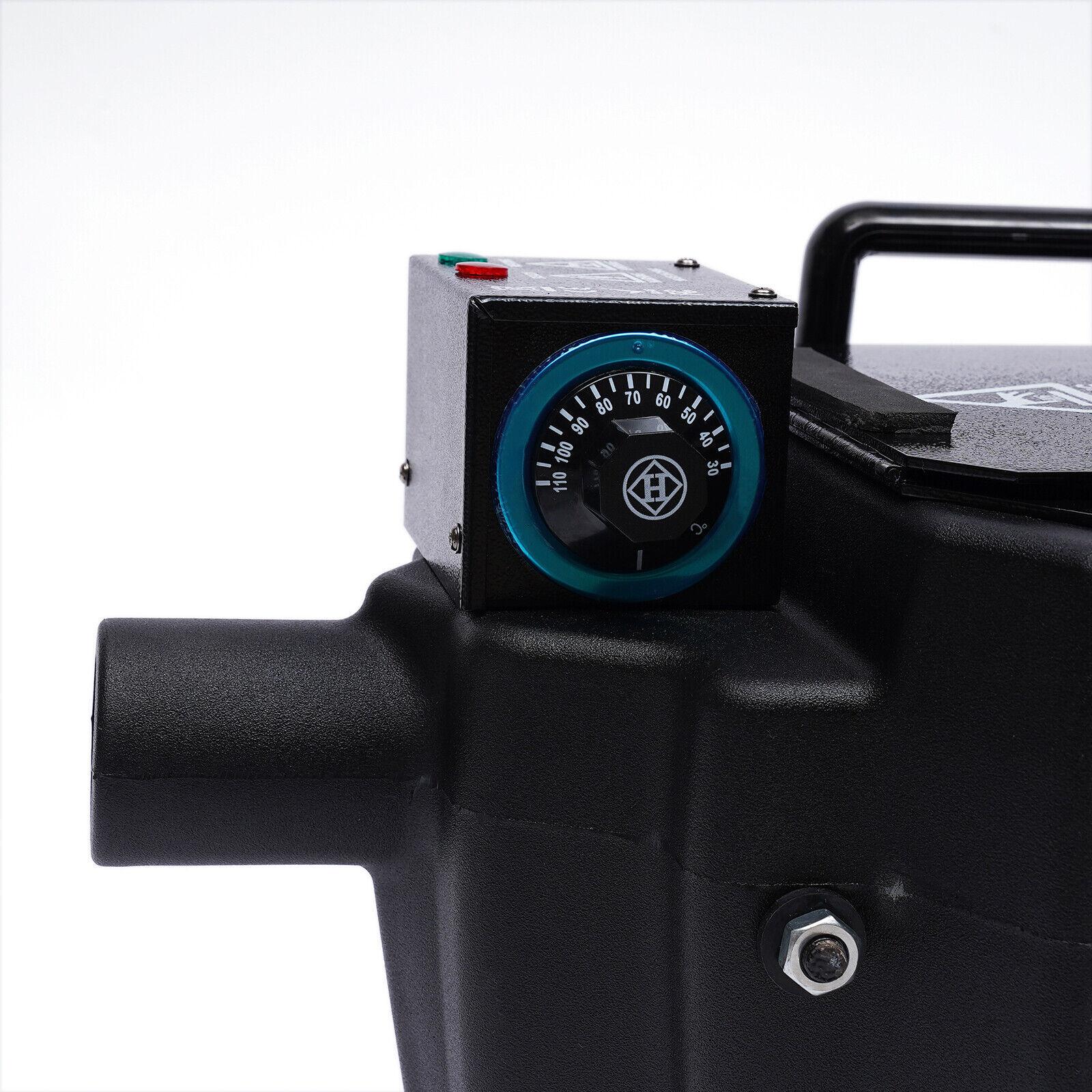 Anqidi 3500W DJ StaEffect Dry Ice Machine Manual Black Plastic Low Smoke Machine for Wedding Party