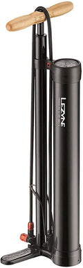 LEZYNE Pressure Over Drive Bicycle Floor Pump, 220psi High Pressure, Presta & Schrader, Bike Pump