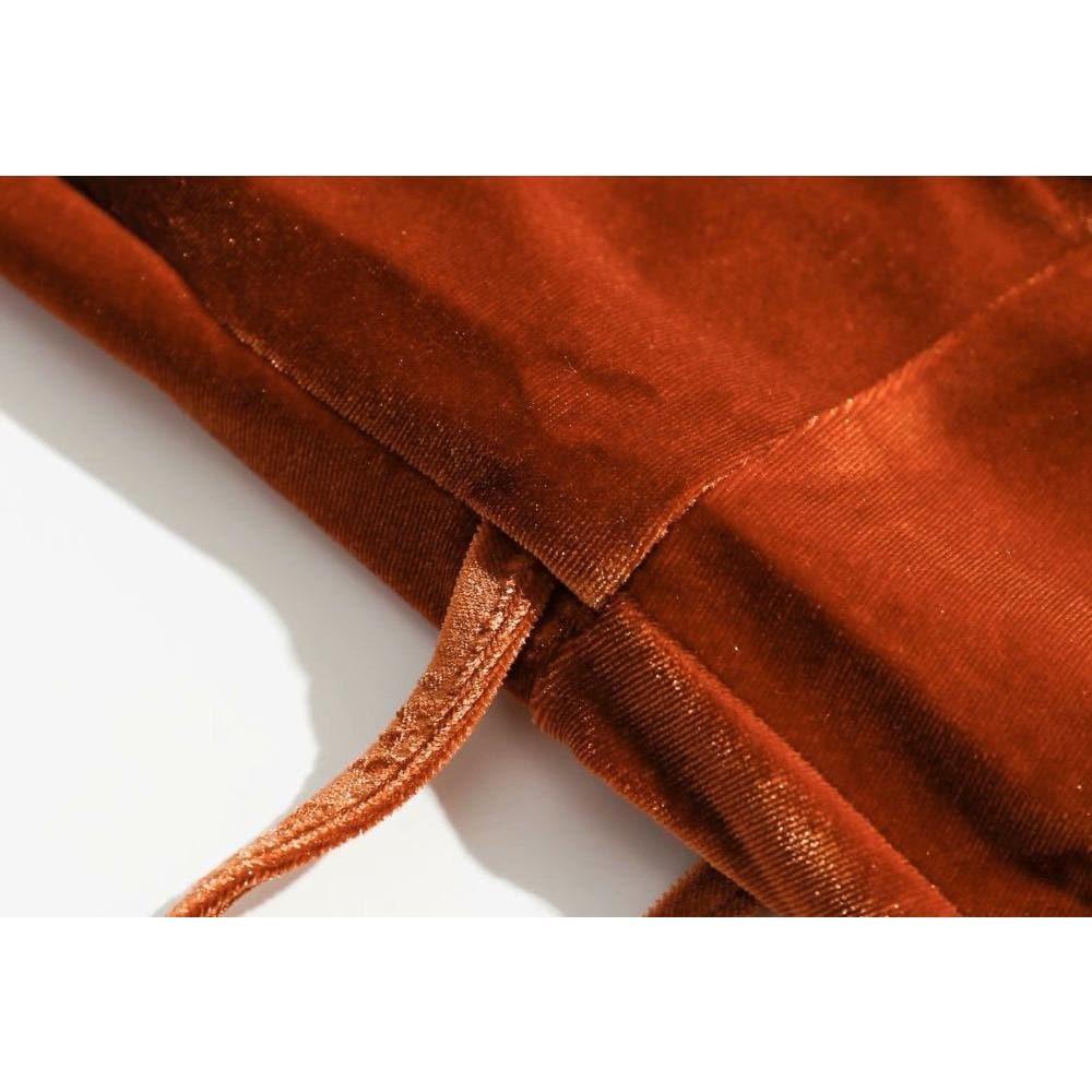 vintage elegant slim waist long dress