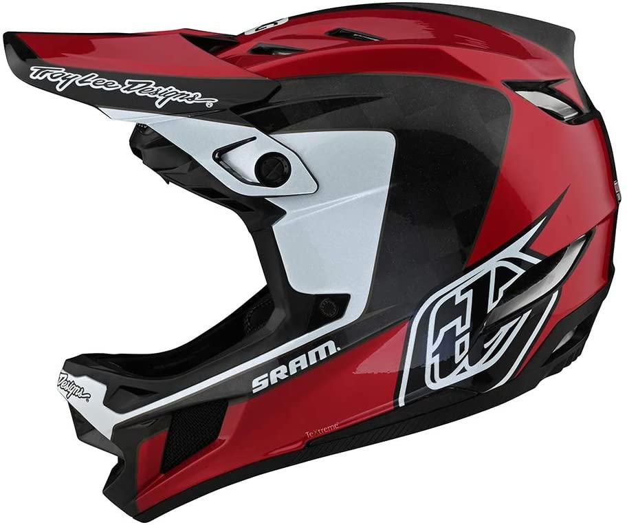 Troy Lee Designs Adult | Downhill | Mountain Bike | BMX | Full Face D4 Carbon Helmet Corsa SRAM W/MIPS