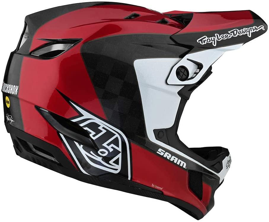 Troy Lee Designs Adult | Downhill | Mountain Bike | BMX | Full Face D4 Carbon Helmet Corsa SRAM W/MIPS