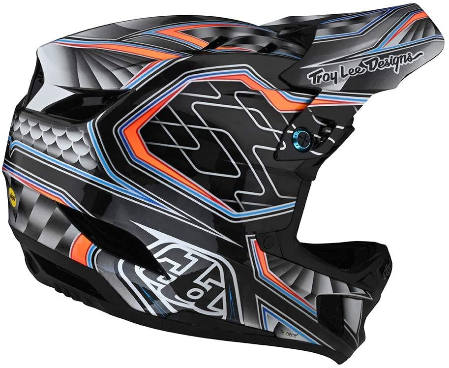 Troy Lee Designs Adult | Downhill | Mountain Bike | BMX | Full Face D4 Carbon Helmet Low Rider W/MIPS