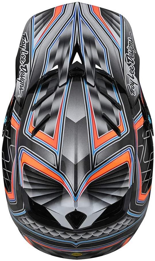 Troy Lee Designs Adult | Downhill | Mountain Bike | BMX | Full Face D4 Carbon Helmet Low Rider W/MIPS