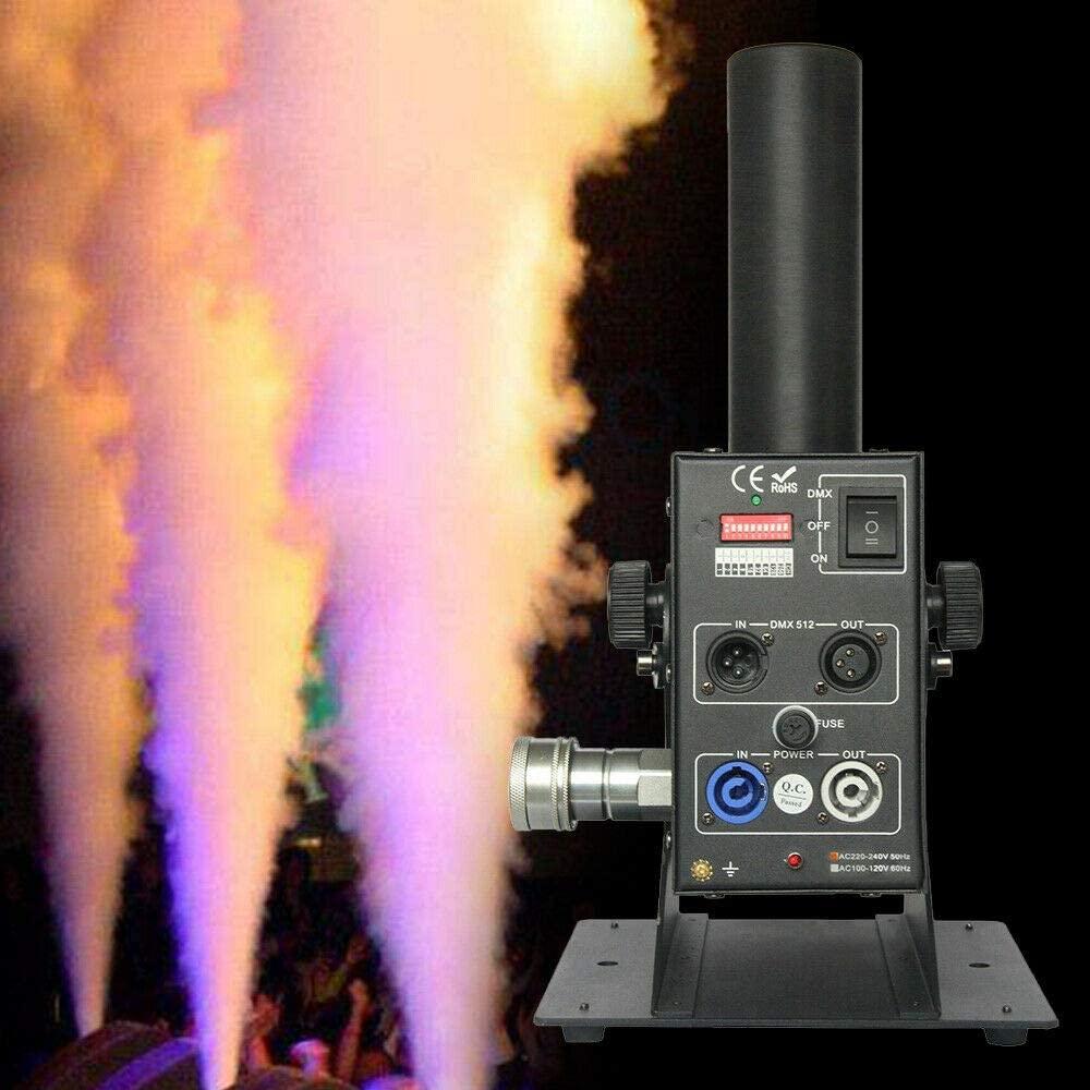 TFCFL Fog Smoke Machine CO2 Jet Machine Air Column CO2 Fogger DMX DJ Club StaEffect