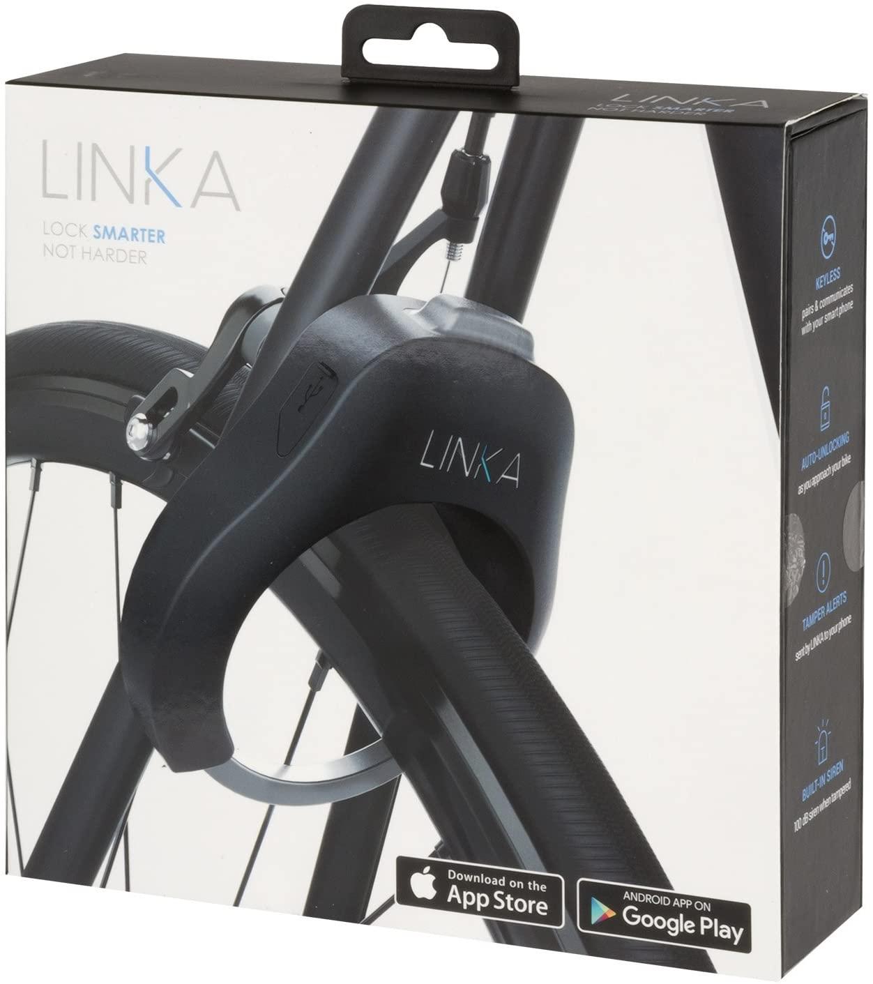 LINKA Original Smart Bike Lock - Black Art