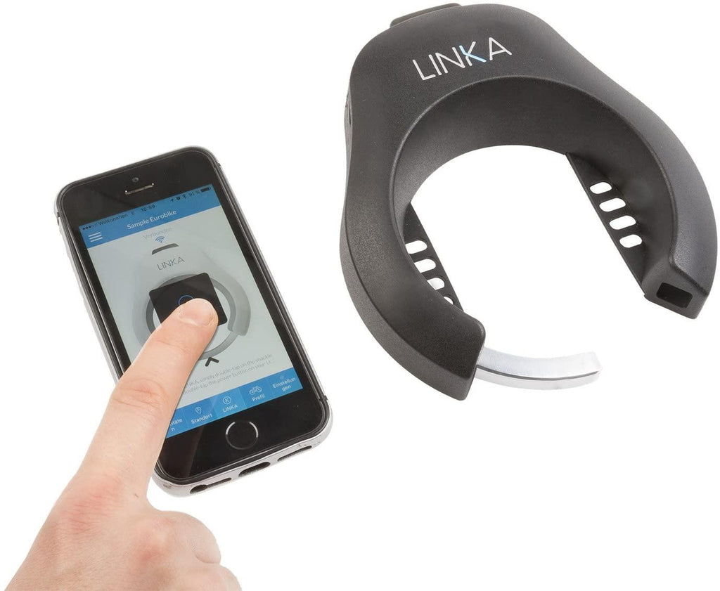 LINKA Original Smart Bike Lock - Black Art
