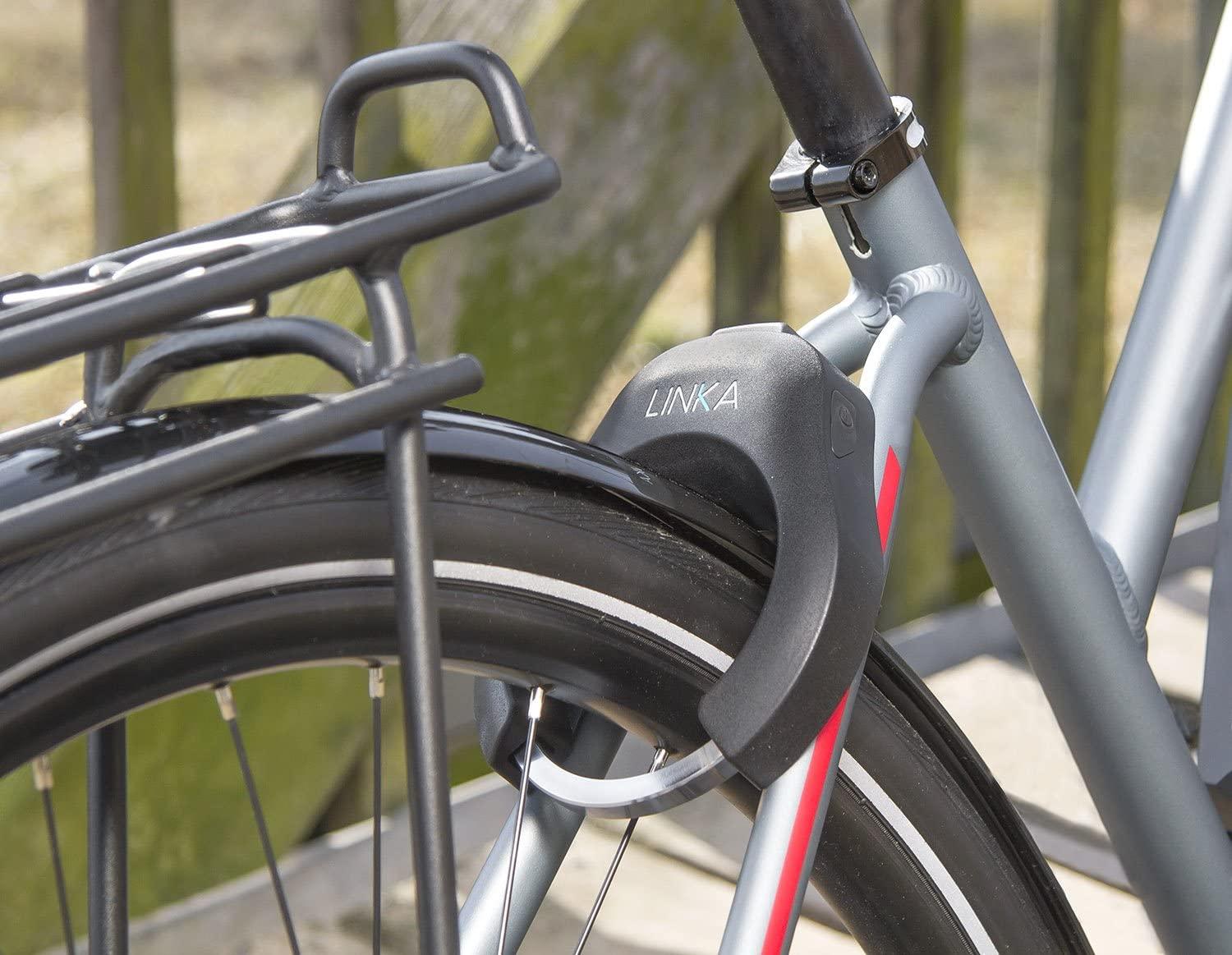 LINKA Original Smart Bike Lock - Black Art