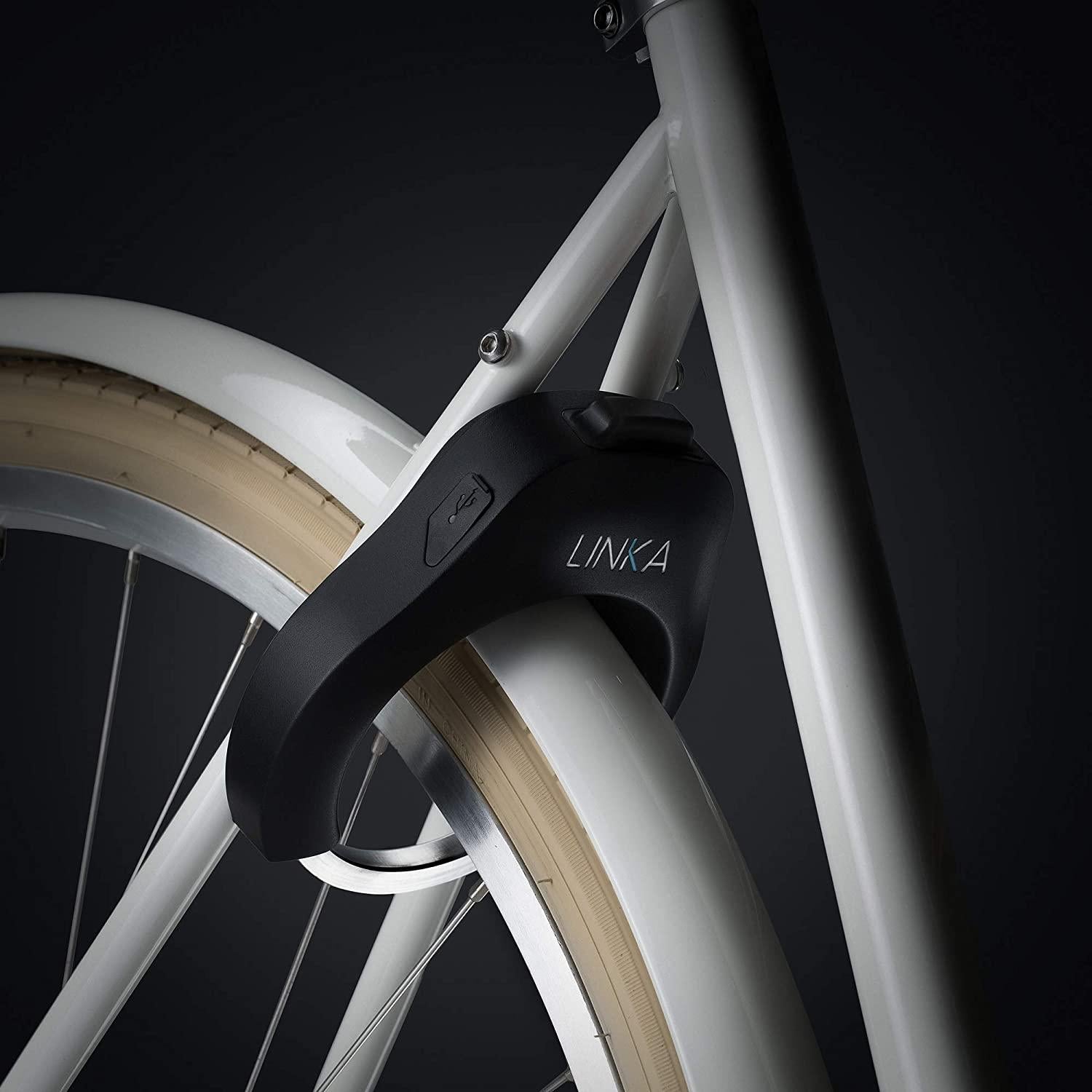 LINKA Original Smart Bike Lock - Black Art