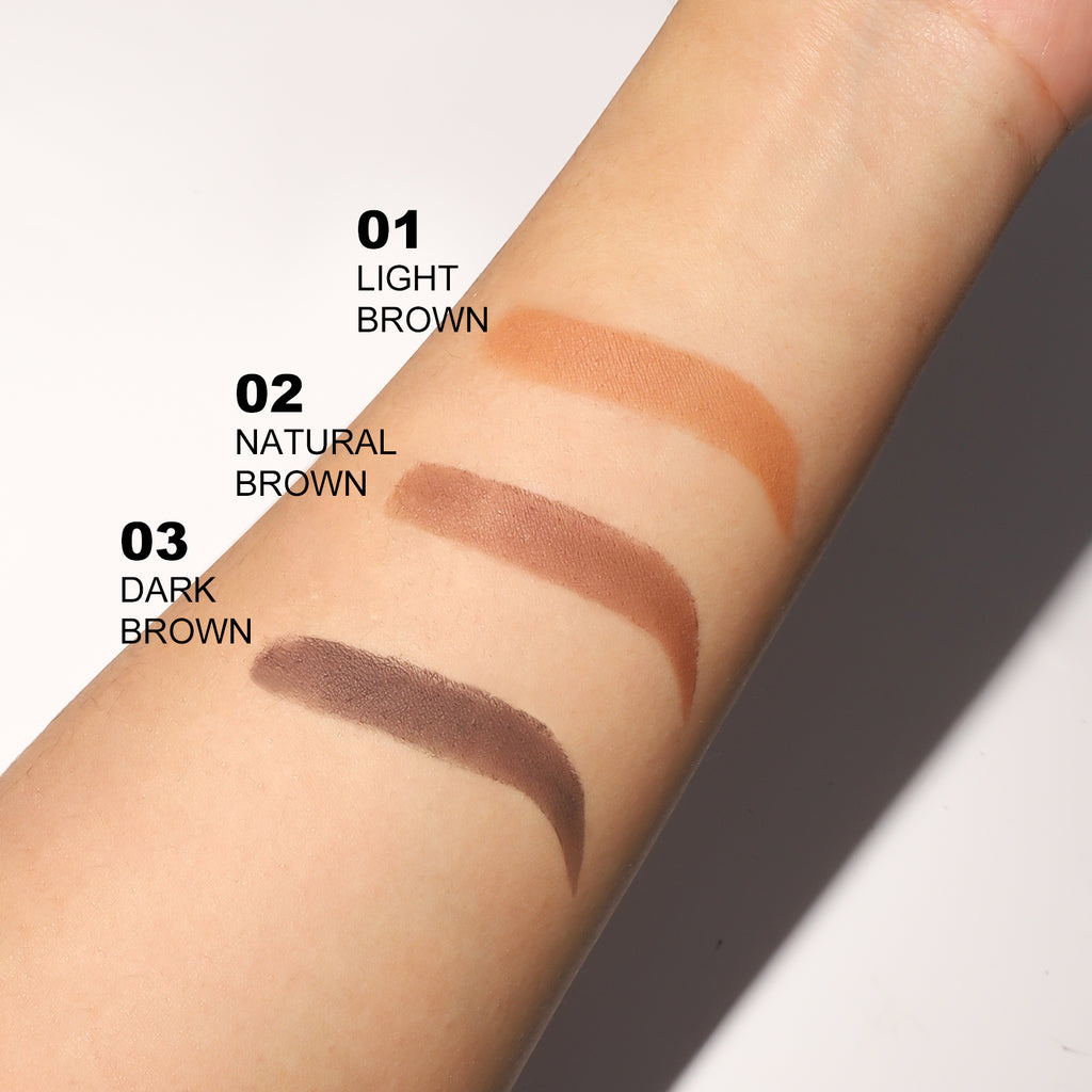 Eyebrow Stamp Stencils Kit, One Step Brows Powder Makeup