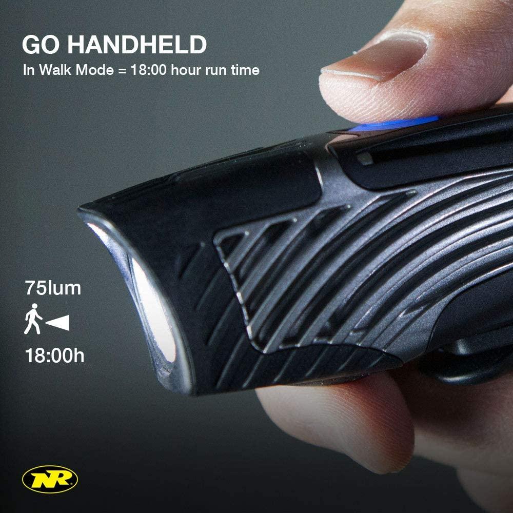 NiteRider Lumina 1000 Boost USB Rechargeable Bike Light Powerful Lumens Bicycle Headlight LED Front Light Easy to Install for Men Women Road Mountain Adventure Commuter Cycling Safety Flashlight